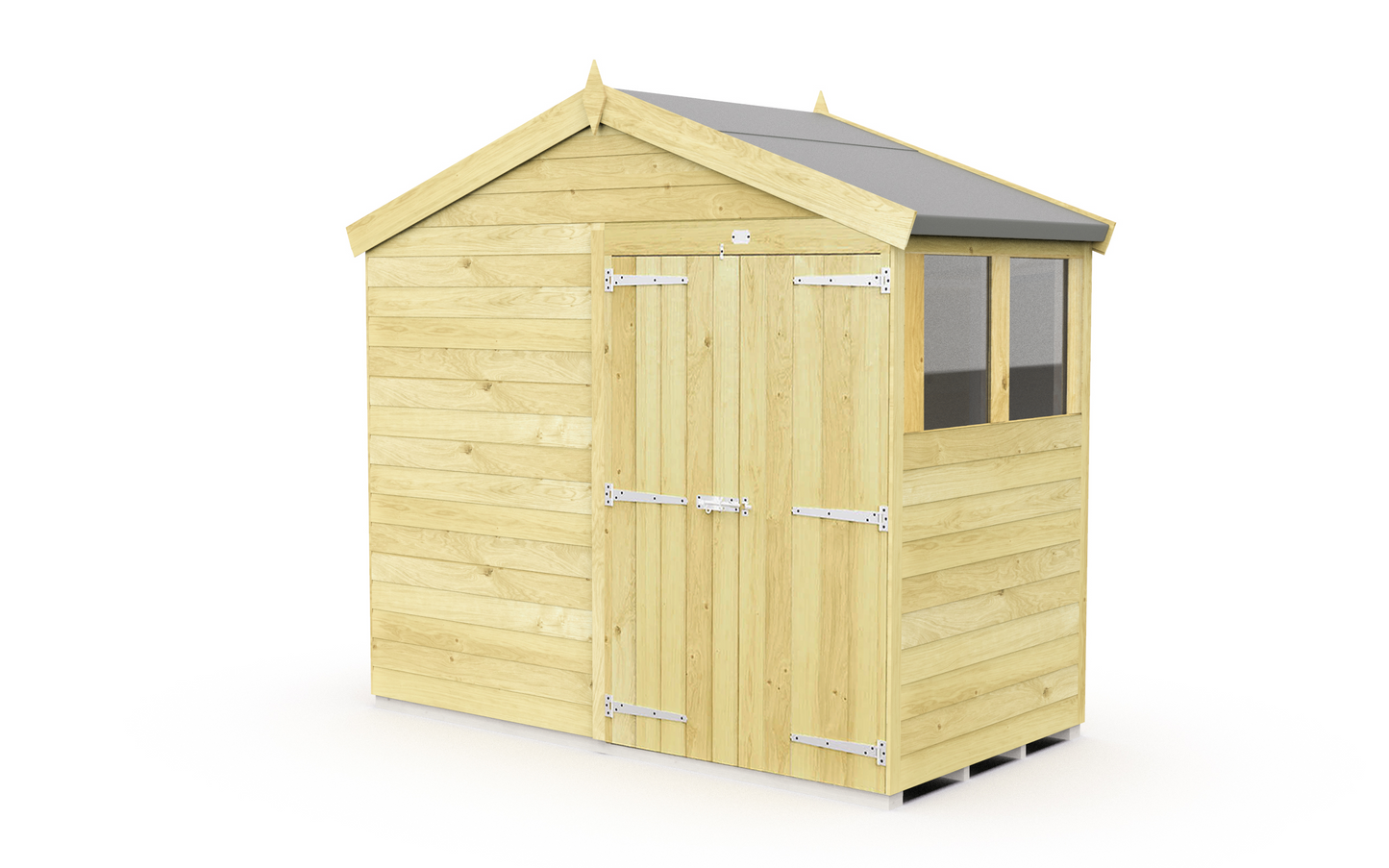 Sheds DIY Apex Garden Shed 8 ft Width