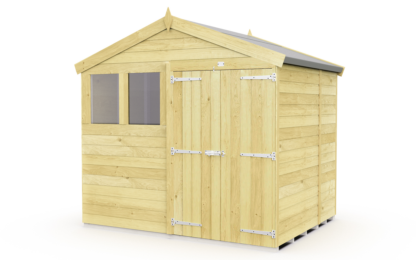 Sheds DIY Apex Garden Shed 8 ft Width