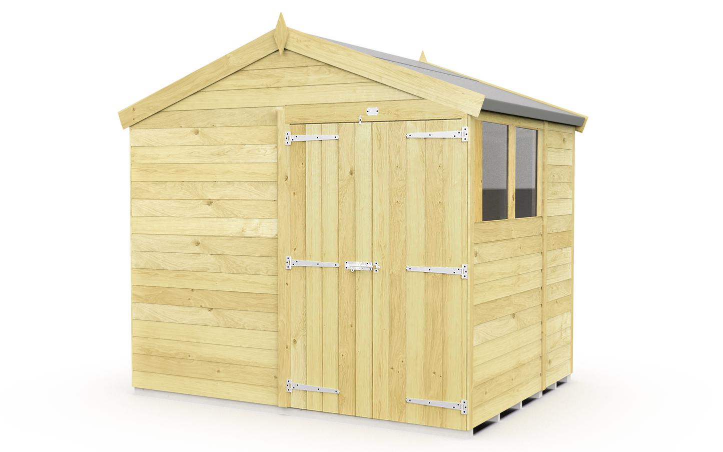 Sheds DIY Apex Garden Shed 8 ft Width
