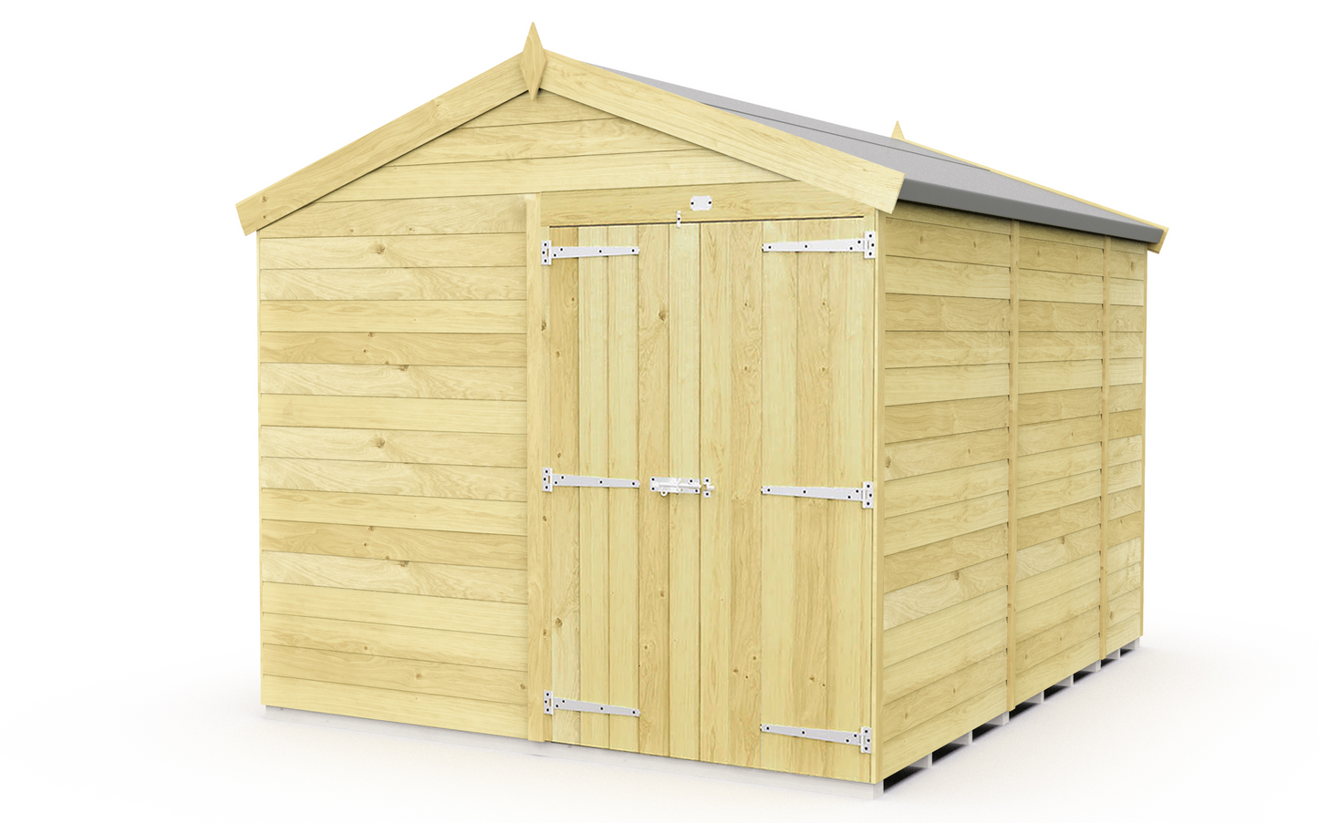 Sheds DIY Apex Garden Shed 8 ft Width