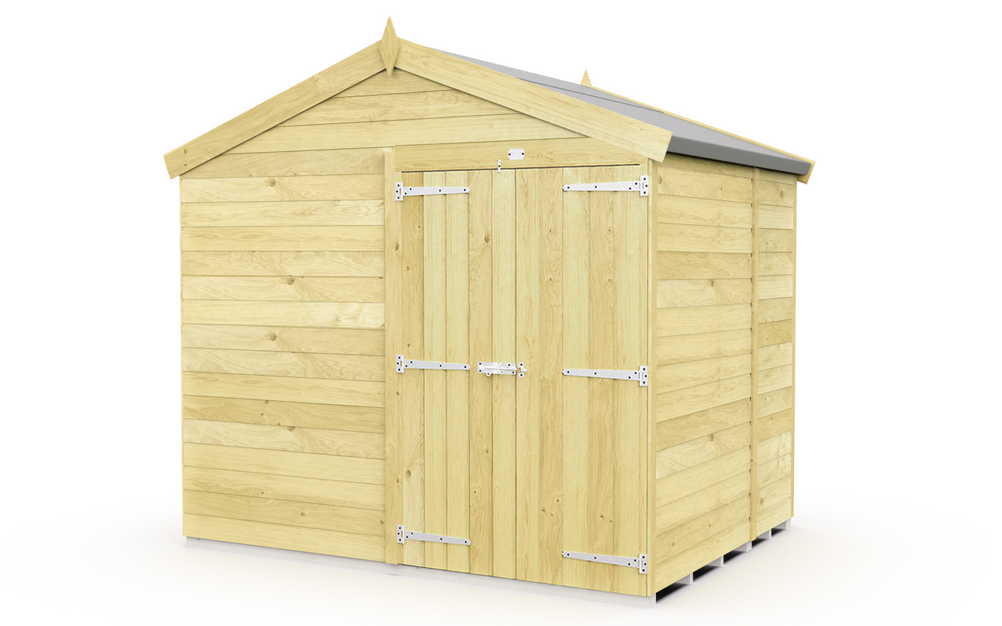 Sheds DIY Apex Garden Shed 8 ft Width