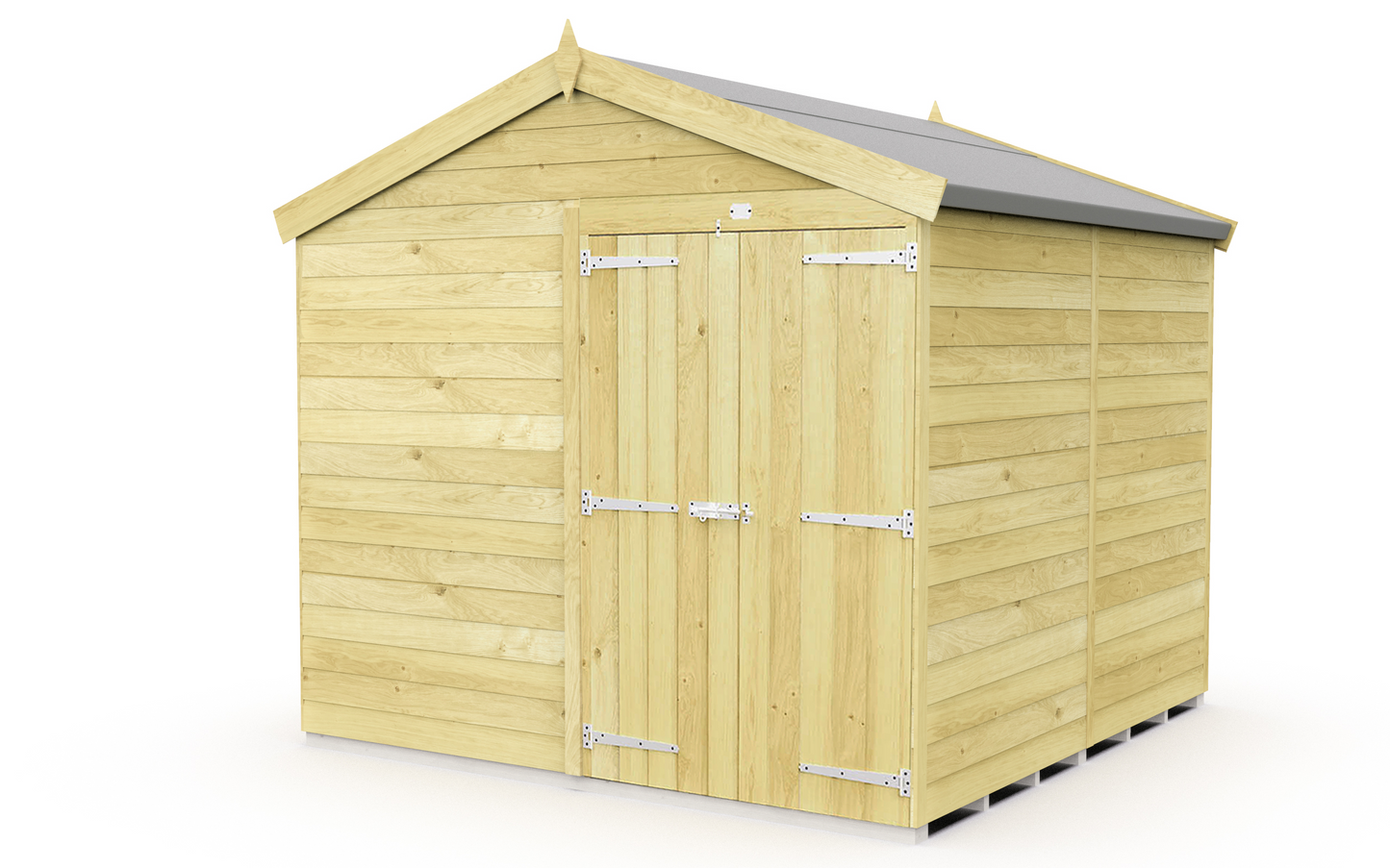 Sheds DIY Apex Garden Shed 8 ft Width