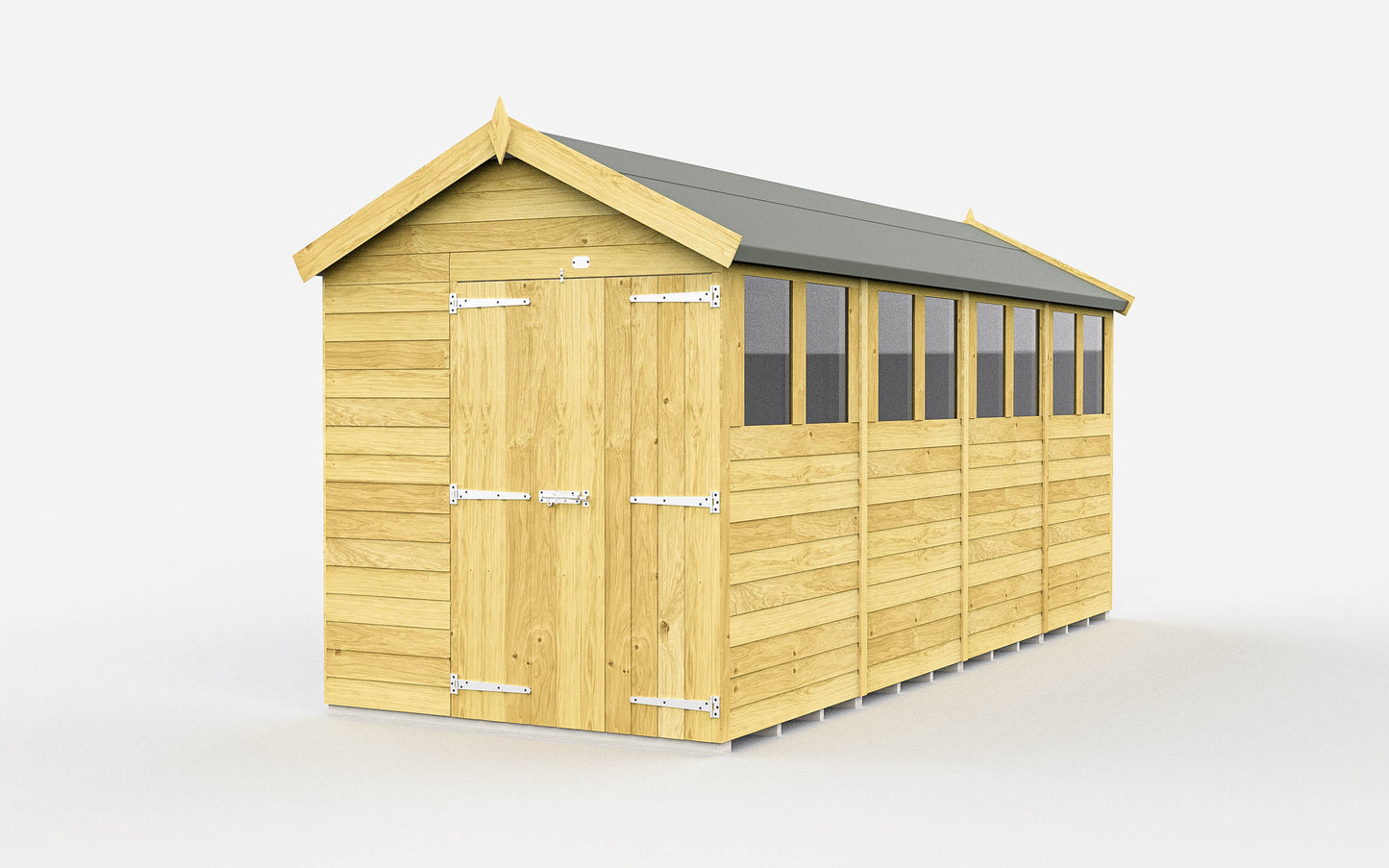 Sheds DIY Apex Garden Shed 7 ft Width