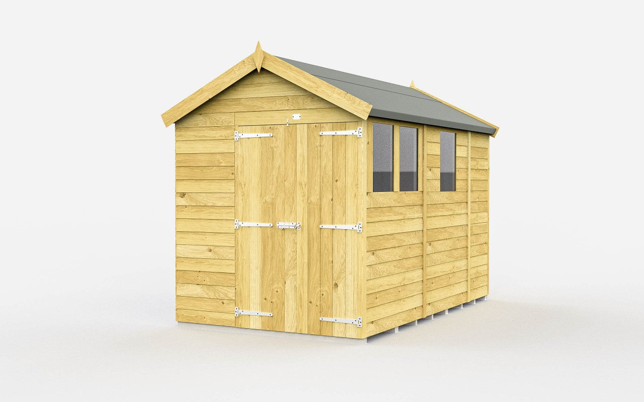 Sheds DIY Apex Garden Shed 7 ft Width