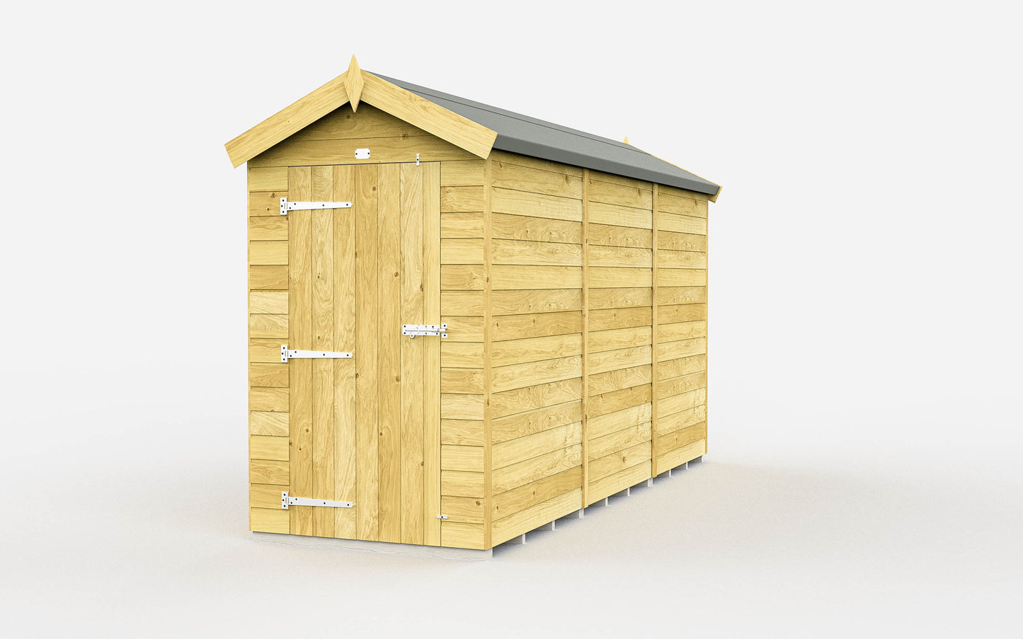 Sheds DIY Apex Garden Shed 4 ft Width