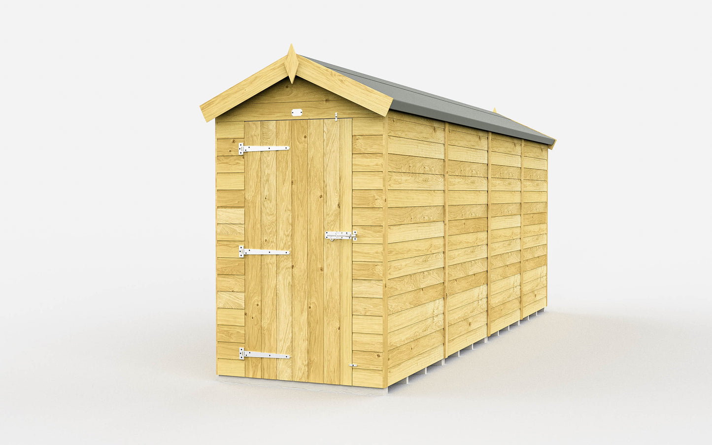 Sheds DIY Apex Garden Shed 4 ft Width
