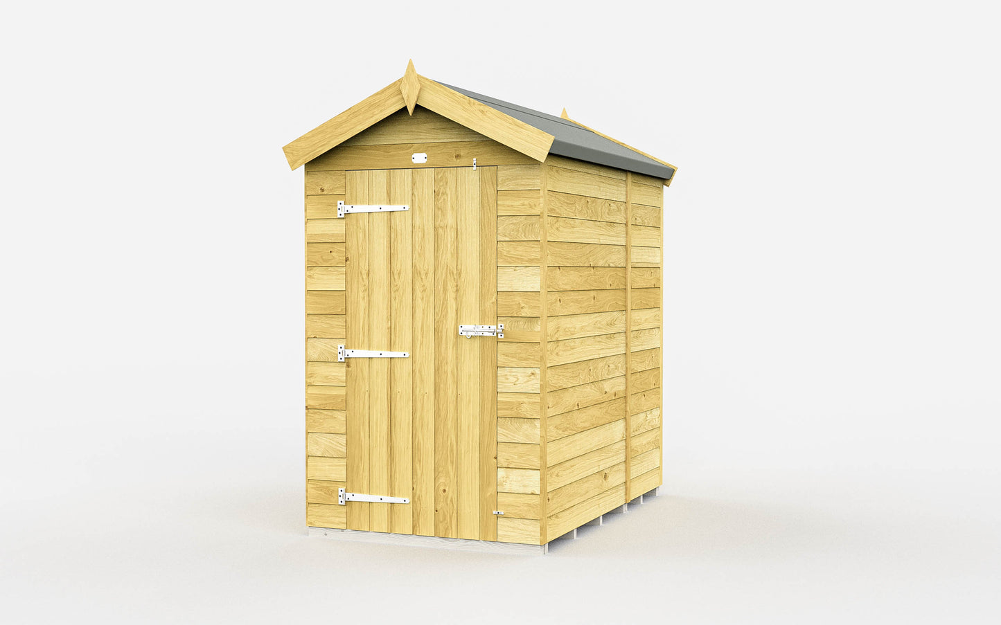 Sheds DIY Apex Garden Shed 4 ft Width
