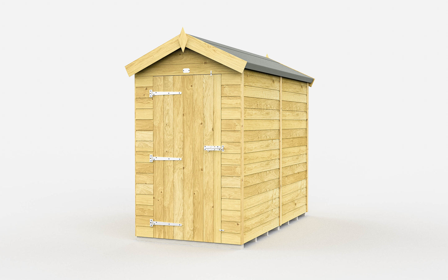 Sheds DIY Apex Garden Shed 4 ft Width