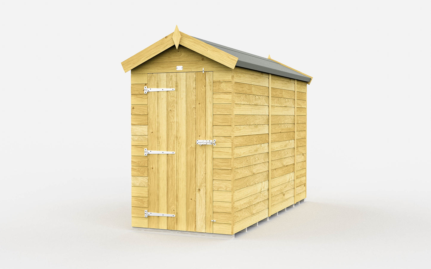 Sheds DIY Apex Garden Shed 4 ft Width