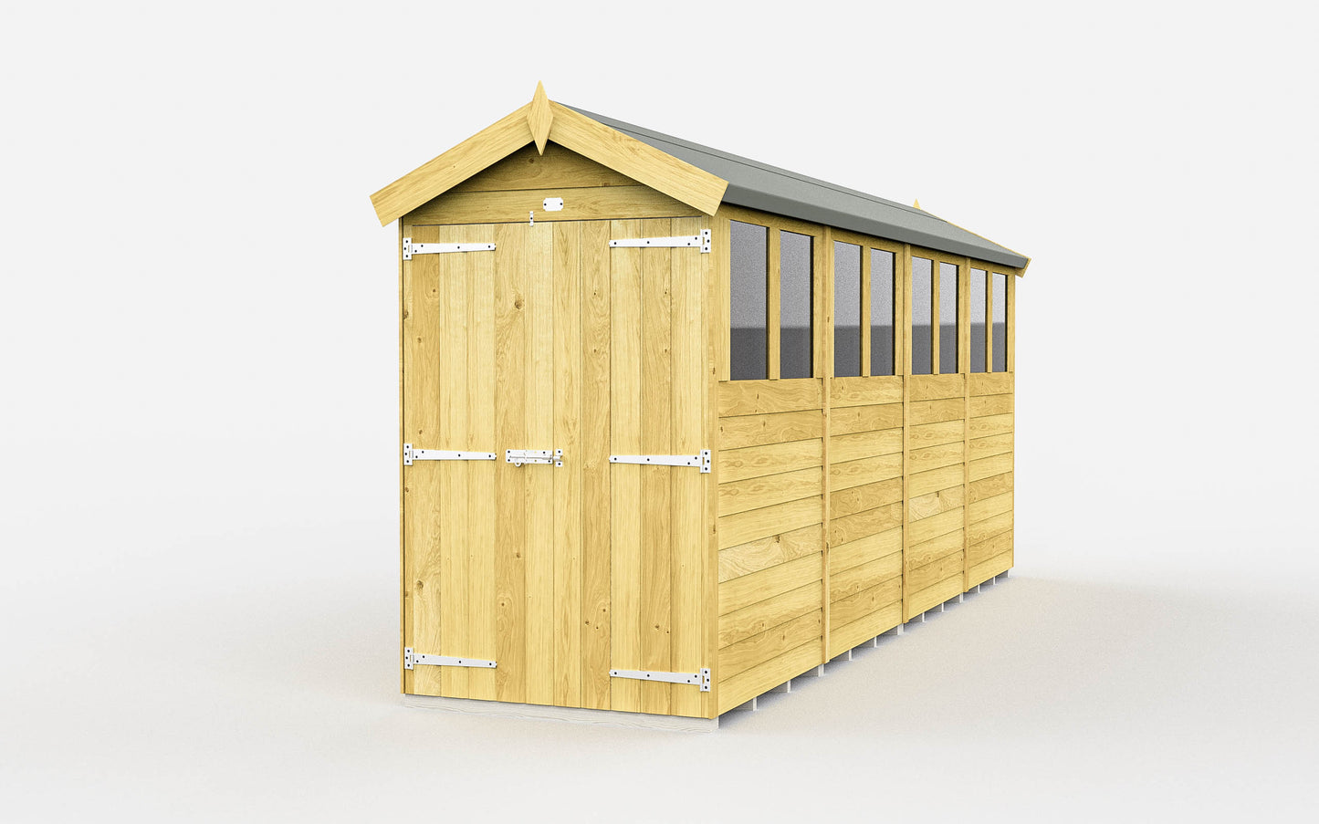 Sheds DIY Apex Garden Shed 4 ft Width