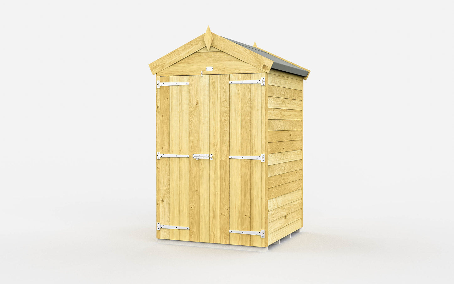 Sheds DIY Apex Garden Shed 4 ft Width
