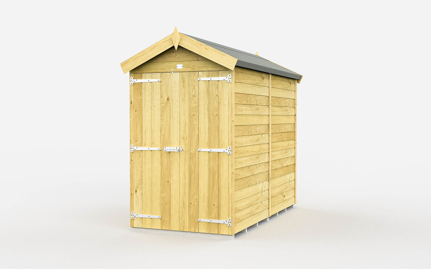 Sheds DIY Apex Garden Shed 4 ft Width