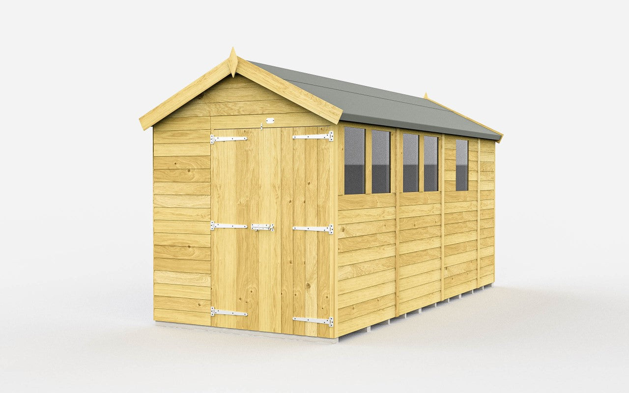 Sheds DIY Apex Garden Shed 6 ft Width