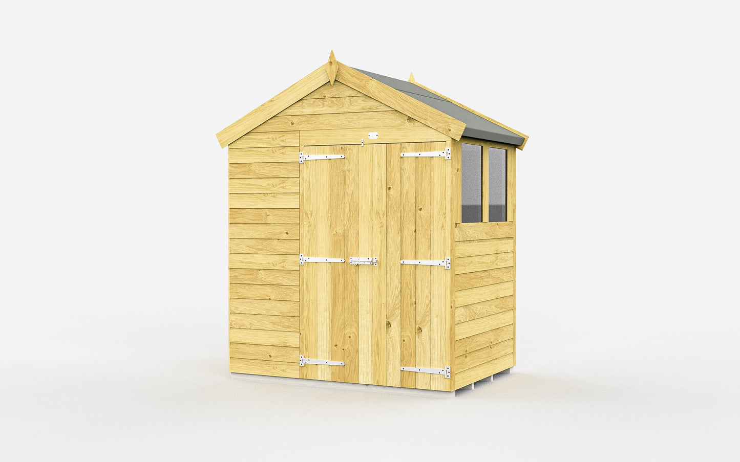 Sheds DIY Apex Garden Shed 6 ft Width