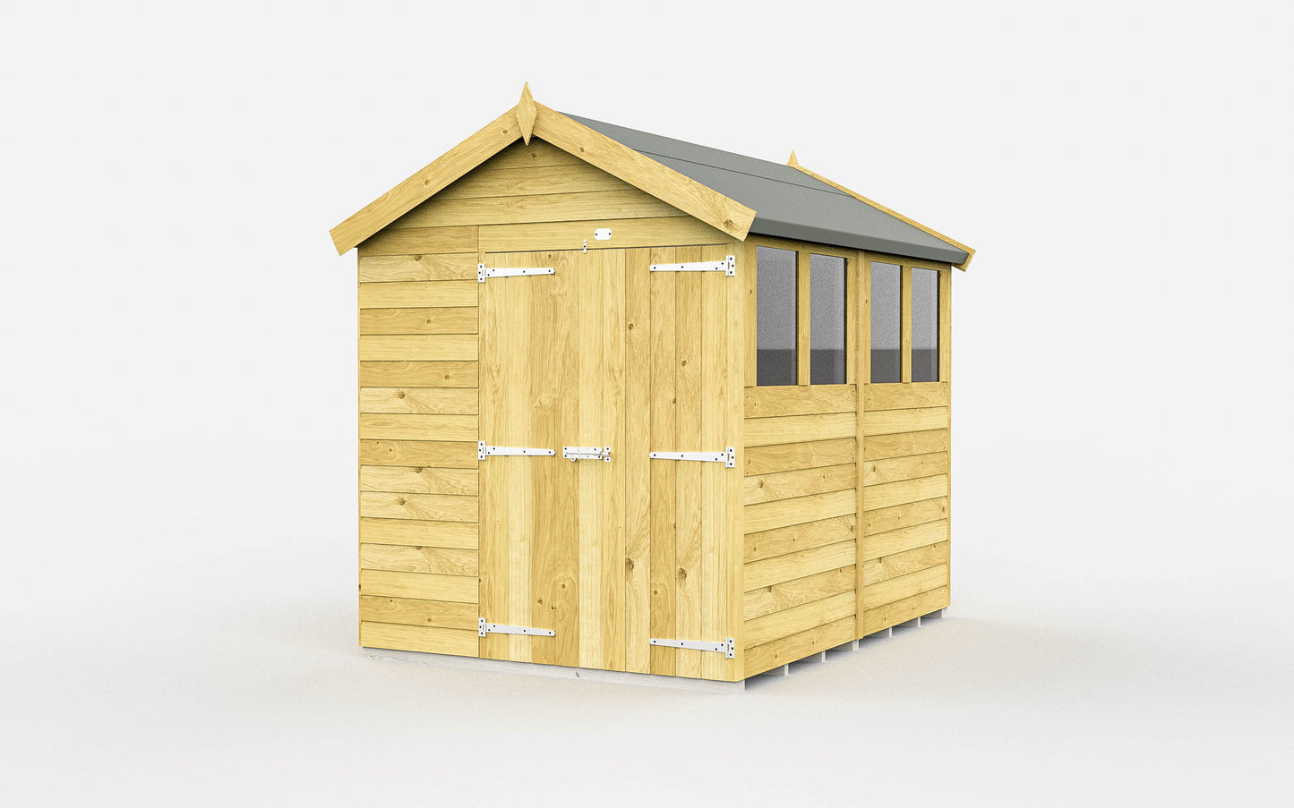 Sheds DIY Apex Garden Shed 6 ft Width