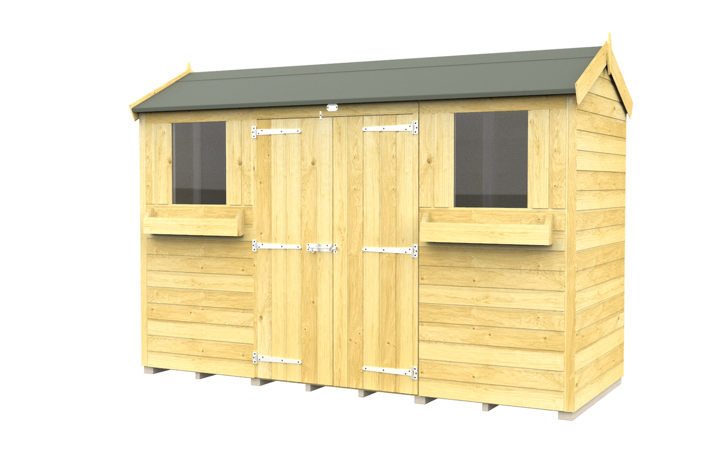 Sheds DIY Apex Summer Shed 4 ft Width
