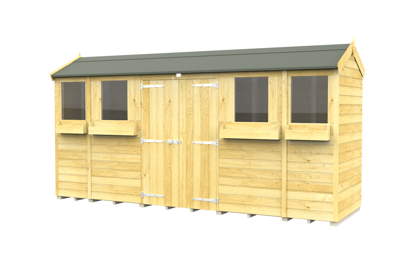 Sheds DIY Apex Summer Shed 4 ft Width