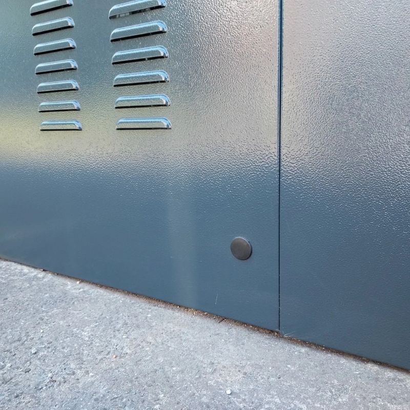Asgard Centurion 4X Bike Storage 5' x 7' Metal Cycle Shed - Police approved -Installation Available