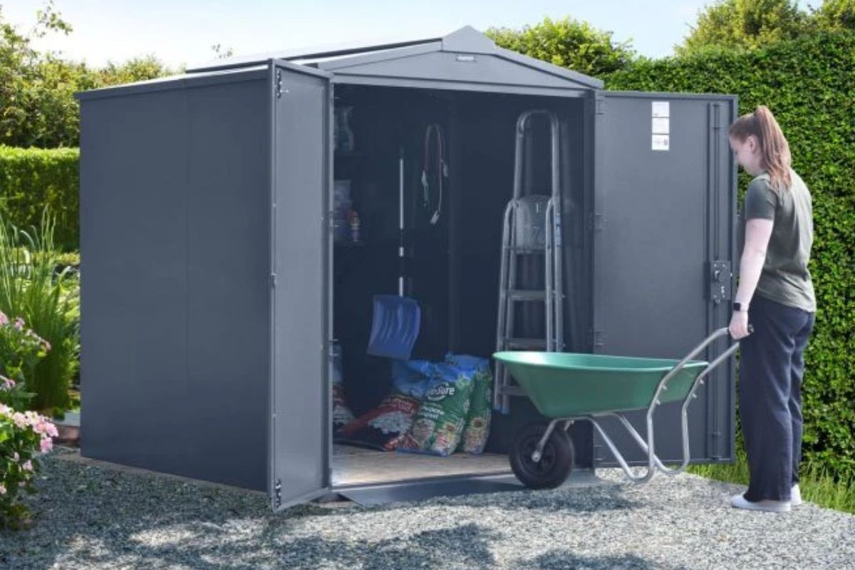 Asgard Centurion 5x7 Metal Garden Shed - Police Preferred Specification-Installation Available
