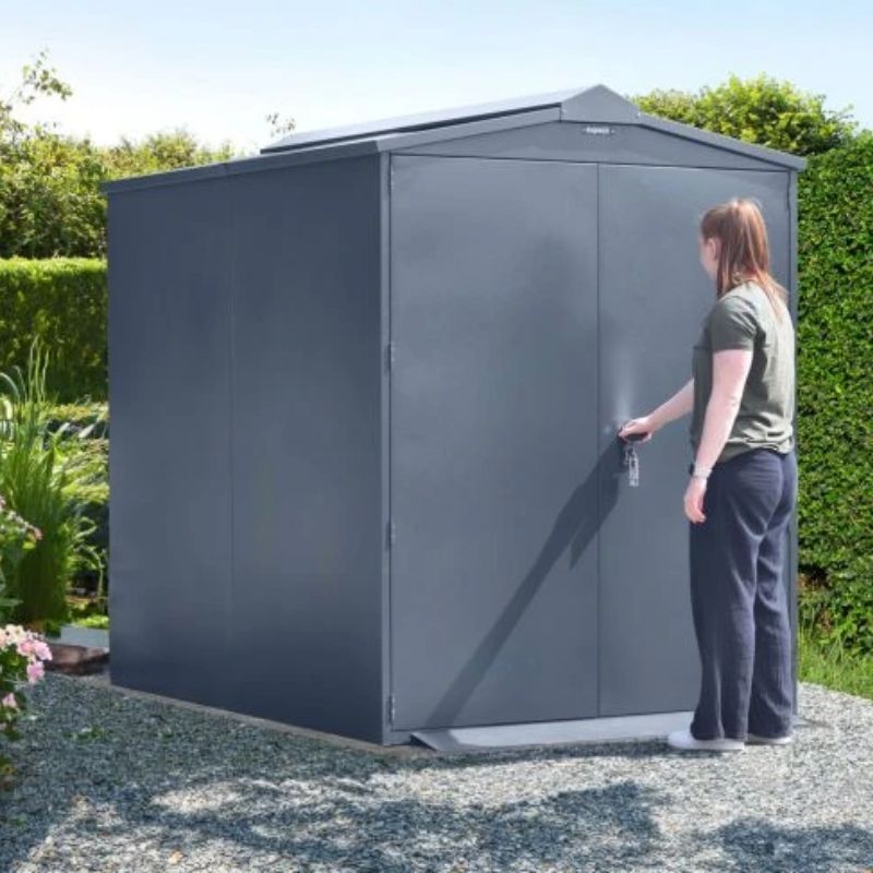Asgard Centurion 5x7 Metal Garden Shed - Police Preferred Specification-Installation Available