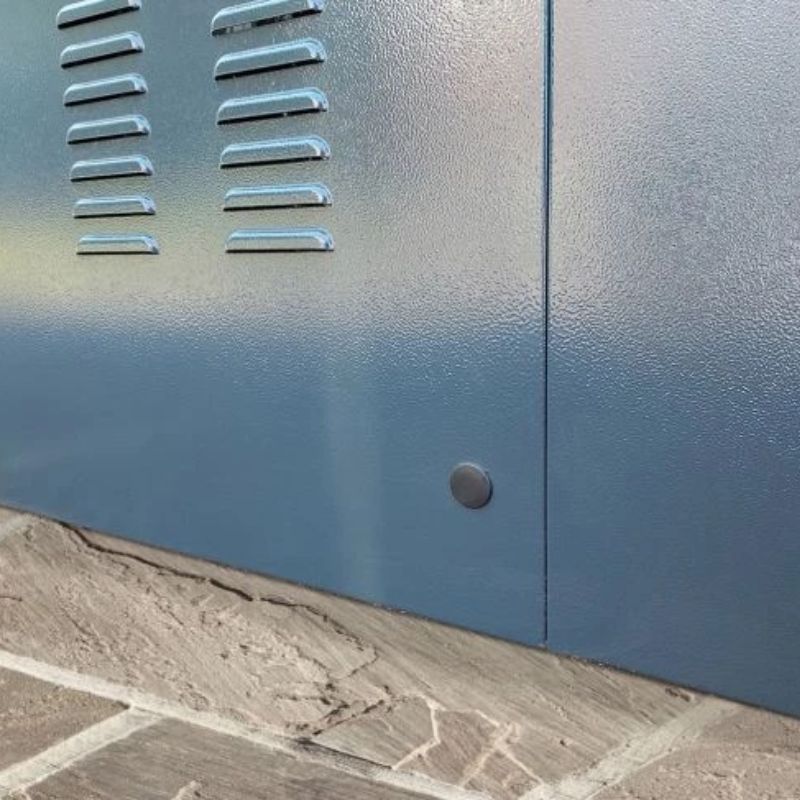 Asgard Centurion P3 5x18 Metal Shed - Police Preferred Specification