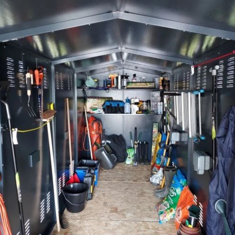 Asgard Centurion P3 5x18 Metal Shed - Police Preferred Specification
