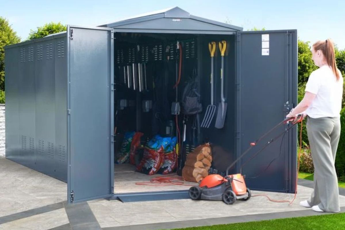 Asgard Centurion P3 5x18 Metal Shed - Police Preferred Specification