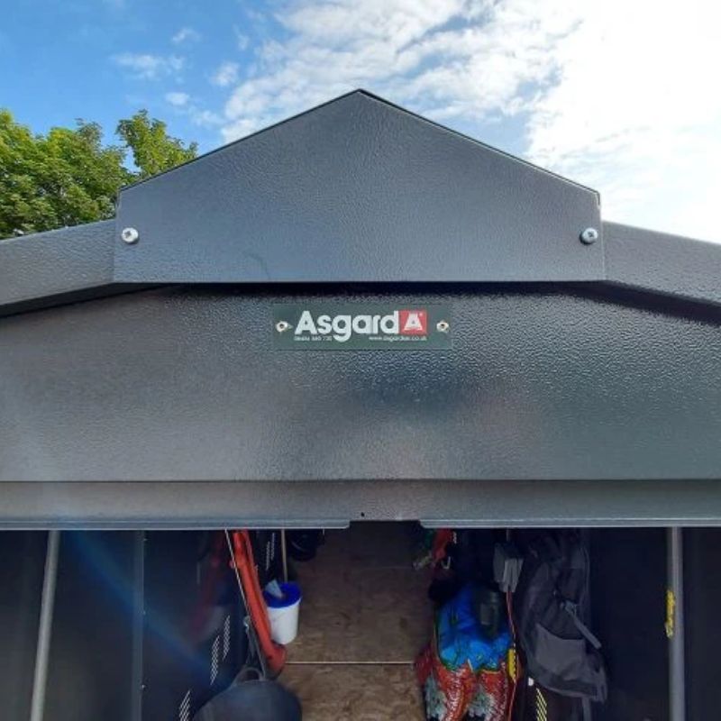 Asgard Centurion P3 5x18 Metal Shed - Police Preferred Specification
