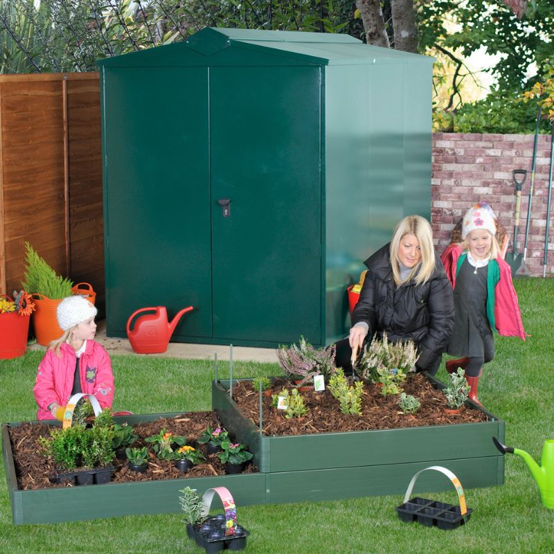 Asgard Centurion P1 5x11 Metal Garden Shed - Police Preferred Specification