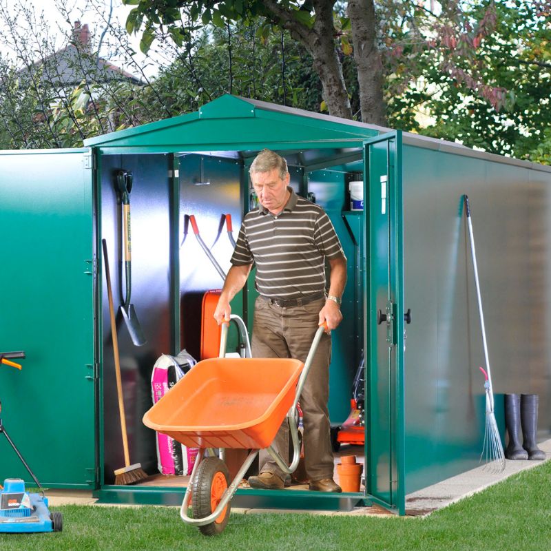 Asgard Centurion P2 5x14 Metal Shed - Police Preferred Specification