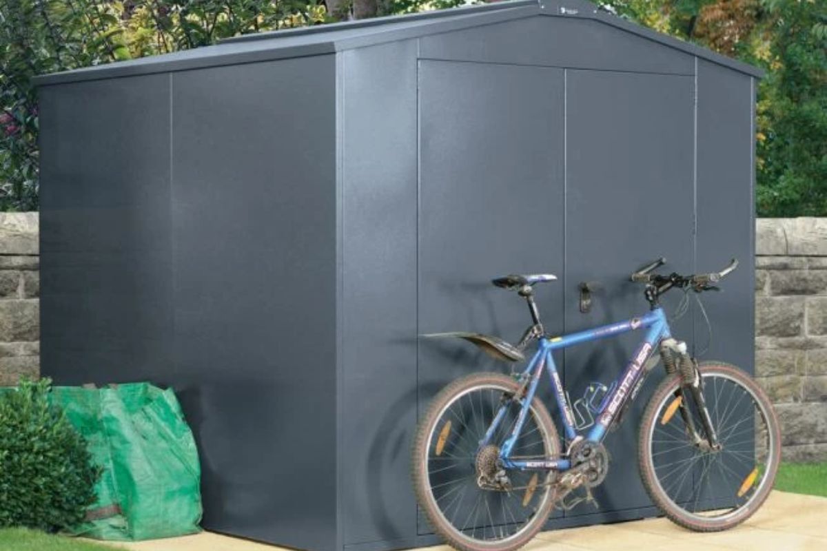 Asgard Gladiator 7x7 Metal Garden Shed - Police Preferred Specification
