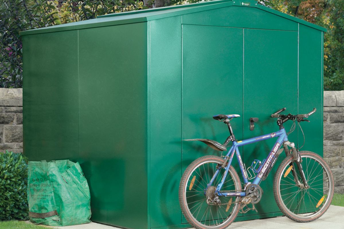 Asgard Gladiator 7x7 Metal Garden Shed - Police Preferred Specification