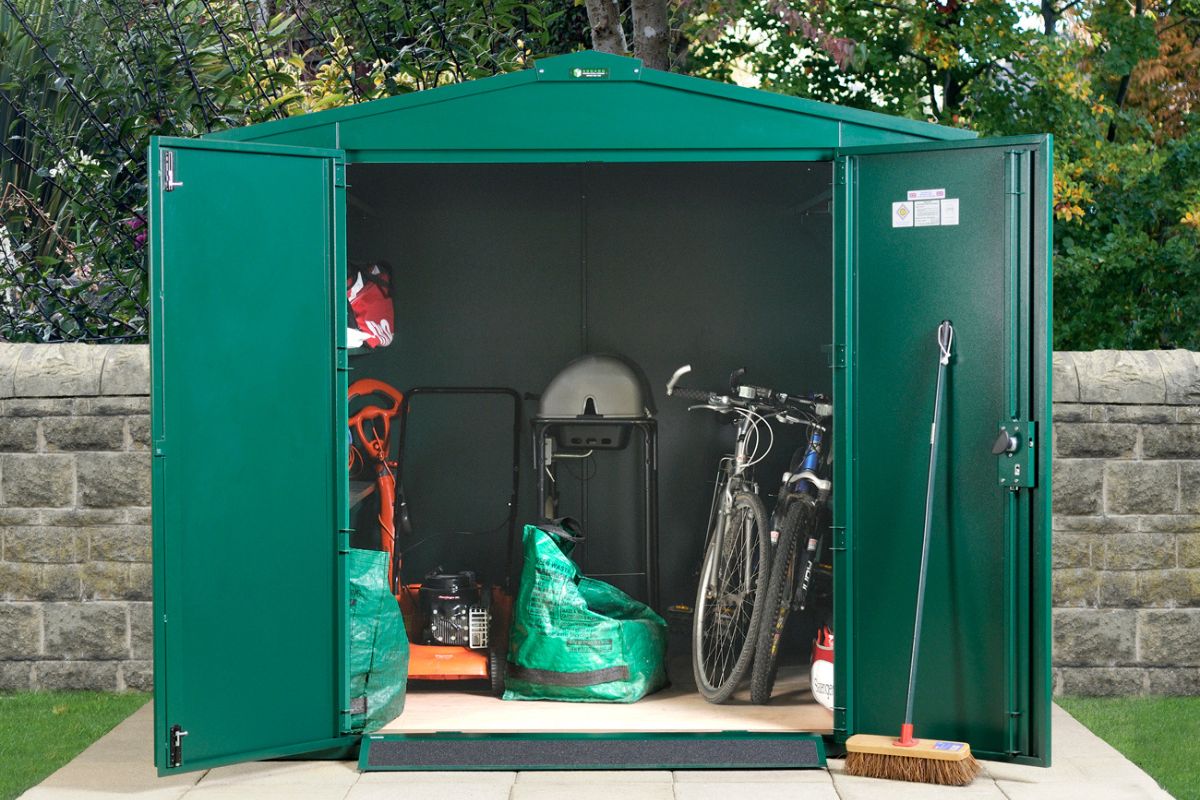 Asgard Gladiator 7x7 Metal Garden Shed - Police Preferred Specification