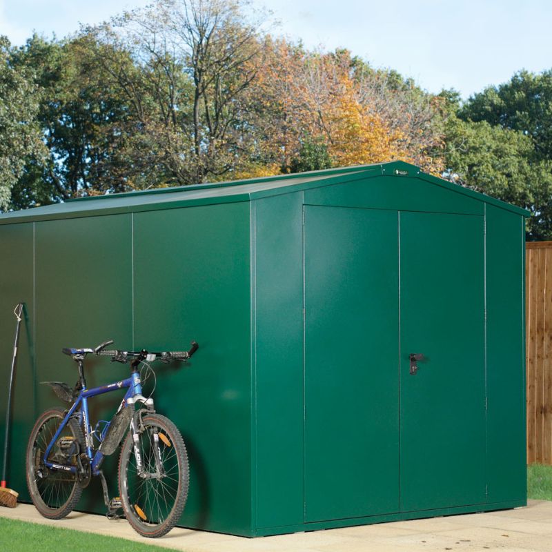 Asgard Gladiator Plus1(P1) 7x11 Metal Garden Shed - Police Preferred Specification