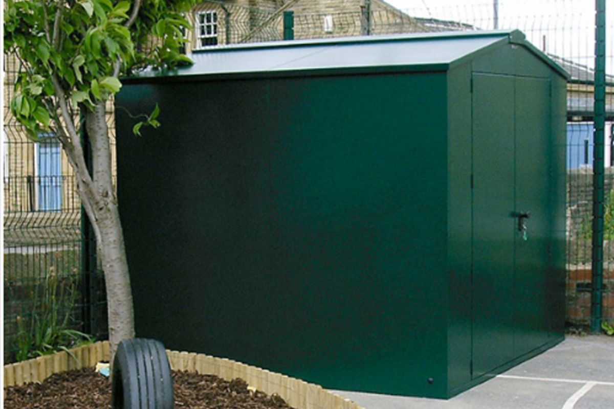 Asgard Gladiator Plus1(P1) 7x11 Metal Garden Shed - Police Preferred Specification