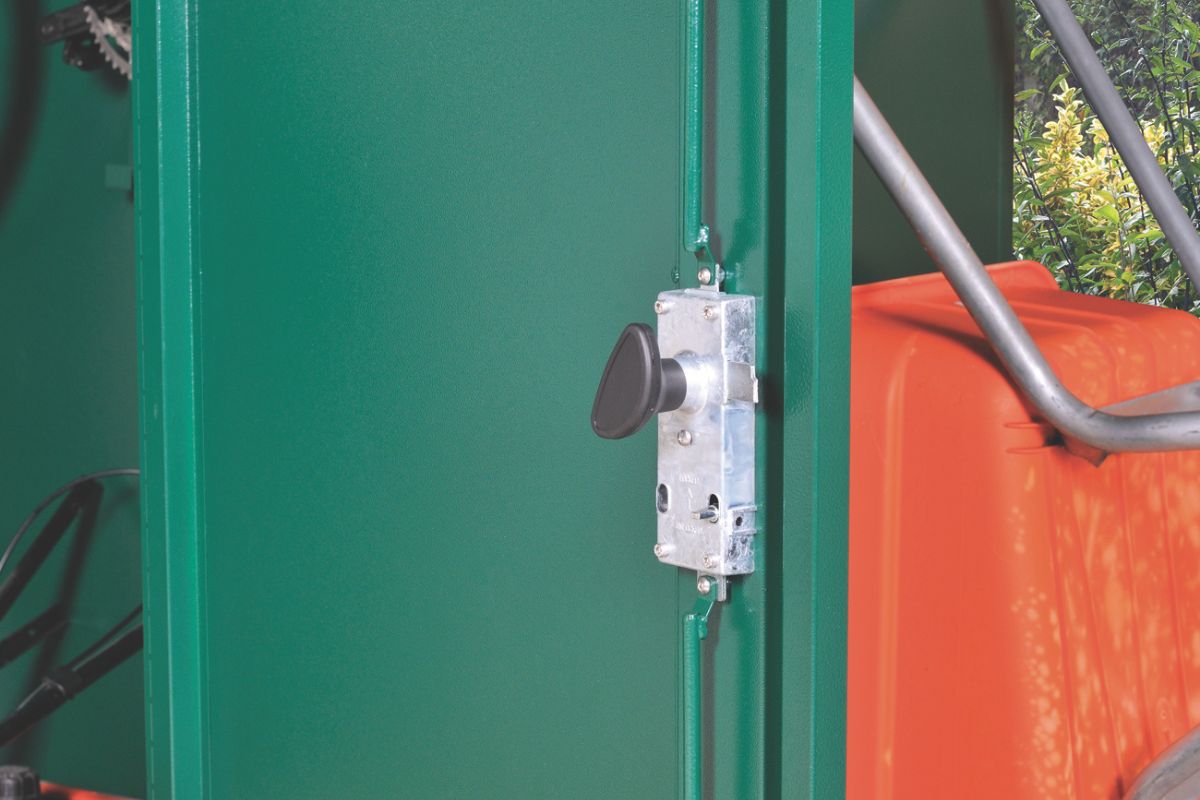 Asgard Trojan Plus 6ft 9"x 3ft 2" Metal Garden and Bike Shed - 5 point locking