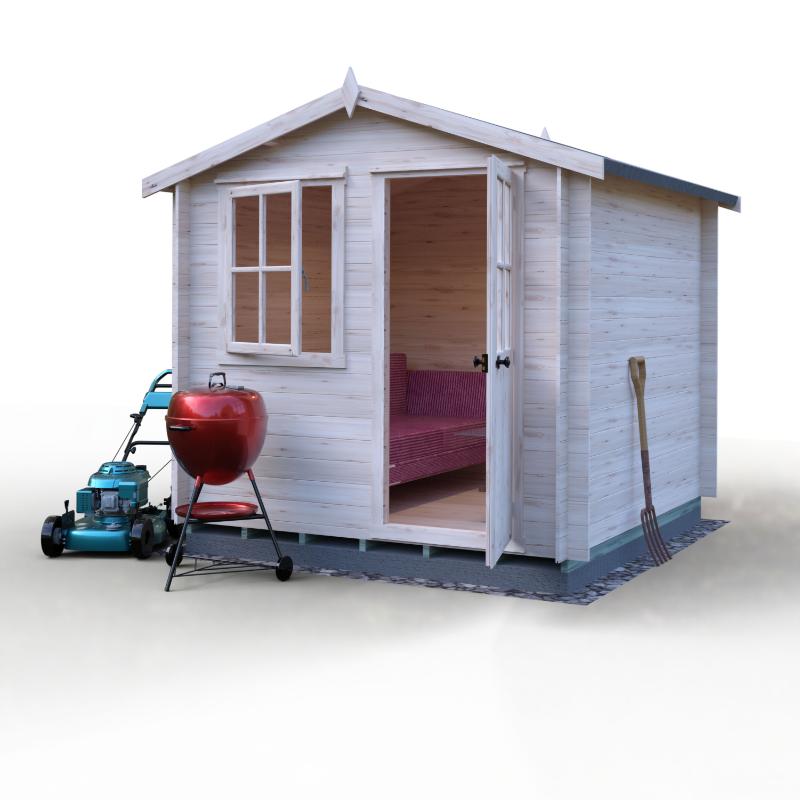 Shire Avesbury 8x8 19mm Log cabin