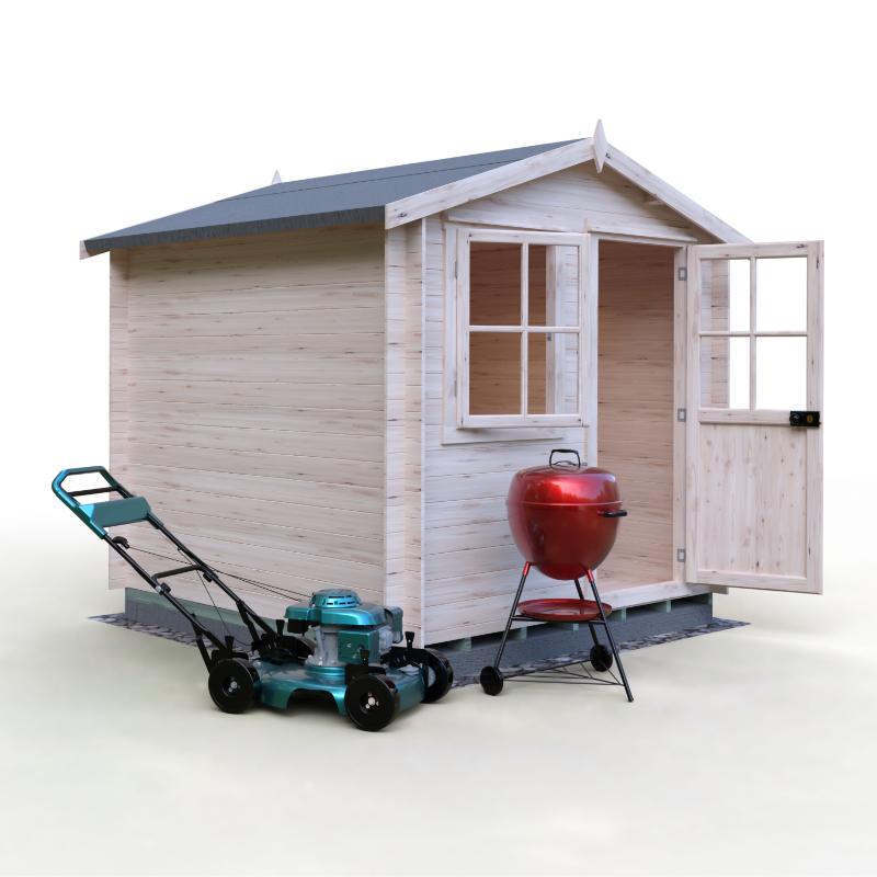 Shire Avesbury 8x8 19mm Log cabin