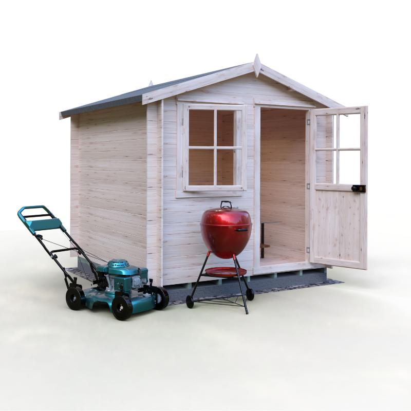 Shire Avesbury 8x8 19mm Log cabin