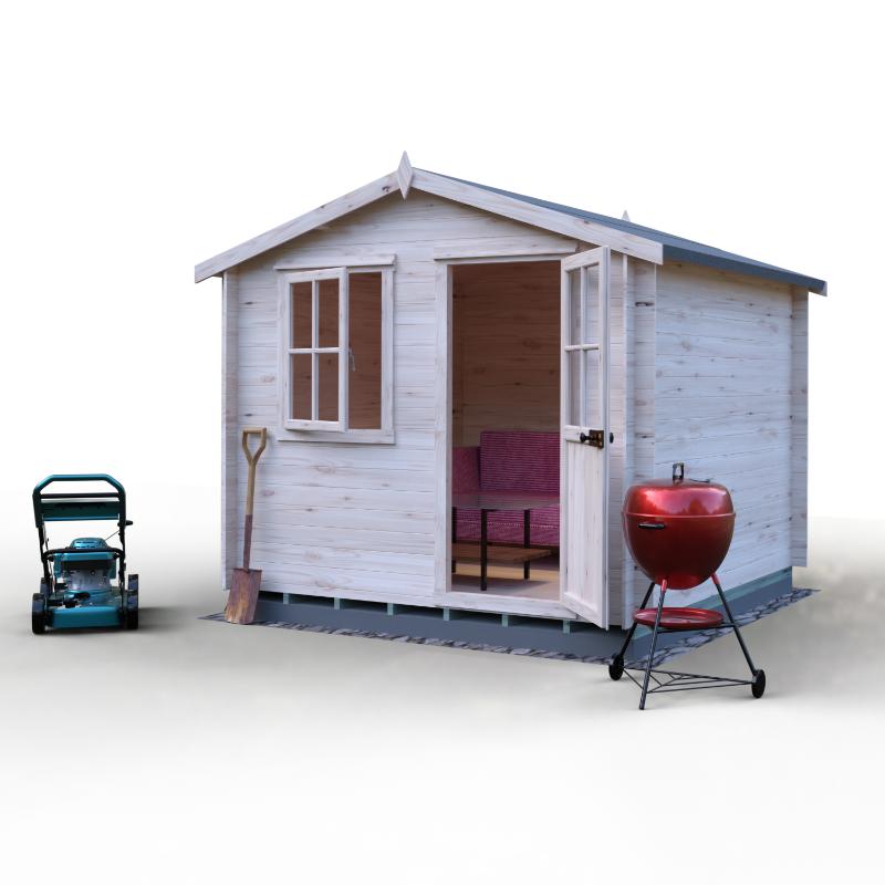Shire Avesbury 9x9 19mm Log cabin