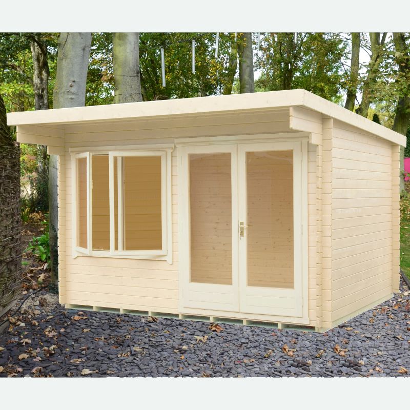 Shire Belgravia 12x12 28mm Log cabin