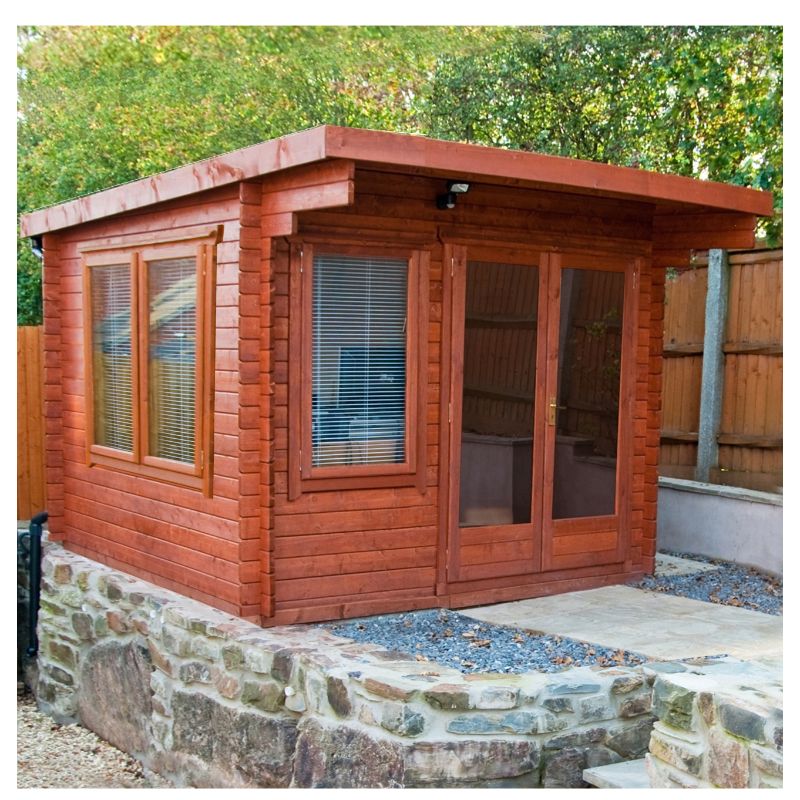 Shire Belgravia 8x10 28mm Log cabin