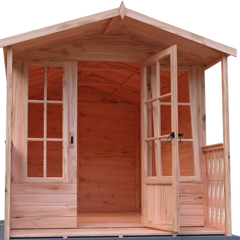 Shire Badminton and Veranda 7X10 Summerhouse