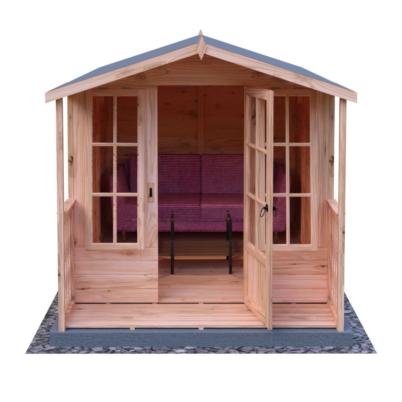 Shire Badminton and Veranda 7X10 Summerhouse
