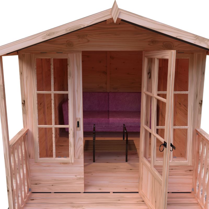 Shire Badminton and Veranda 7X10 Summerhouse