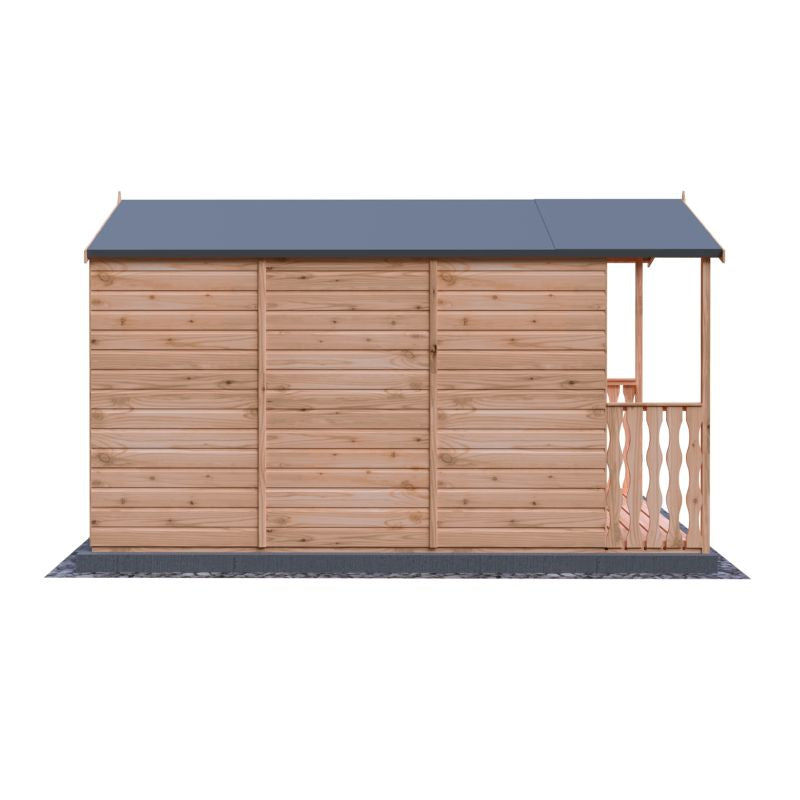 Shire Badminton and Veranda 7X10 Summerhouse