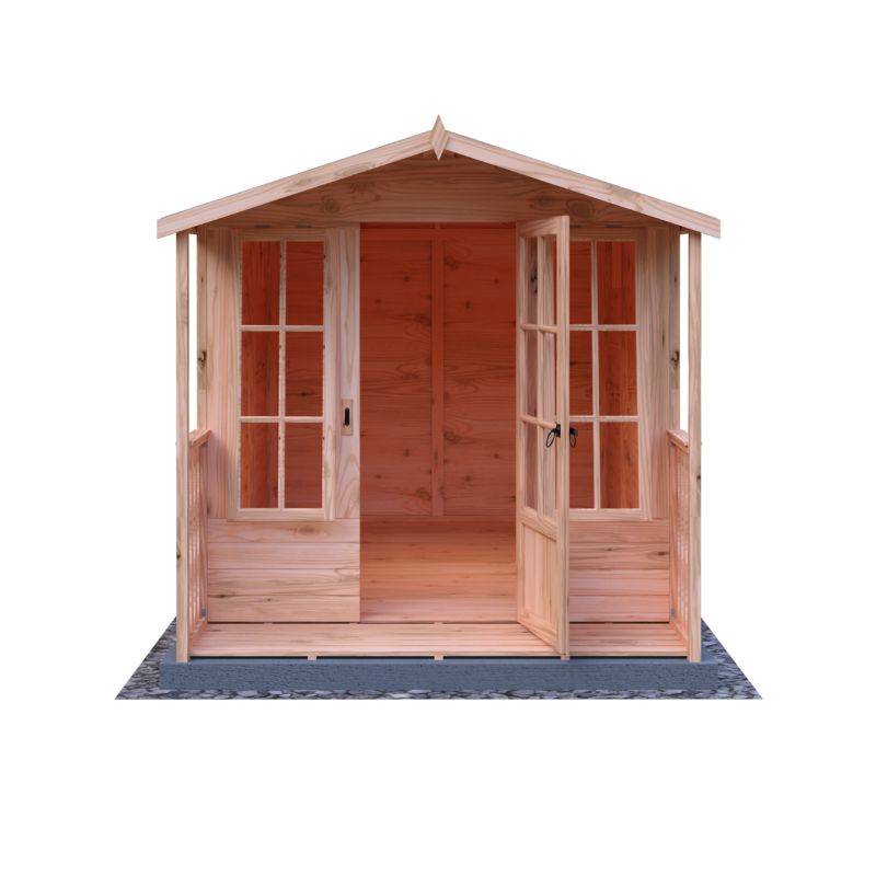 Shire Badminton and Veranda 7X10 Summerhouse