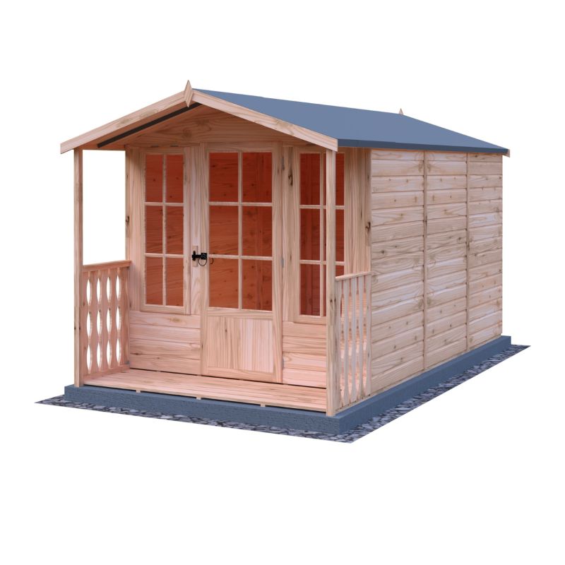 Shire Badminton and Veranda 7X10 Summerhouse
