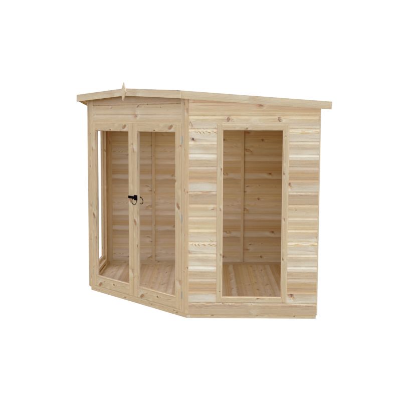 Shire Barclay With Side Shed 8x12 Summerhouse