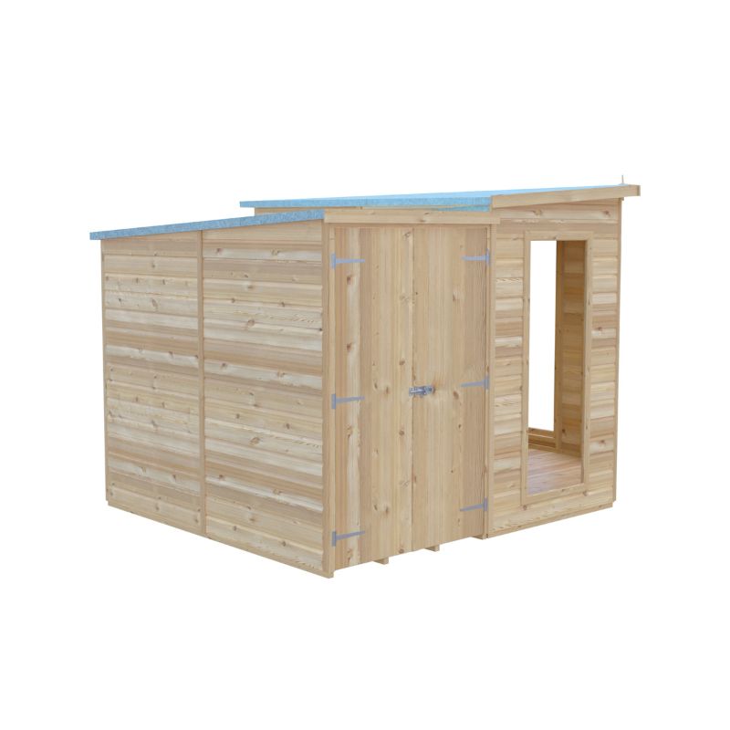 Shire Barclay With Side Shed 8x12 Summerhouse